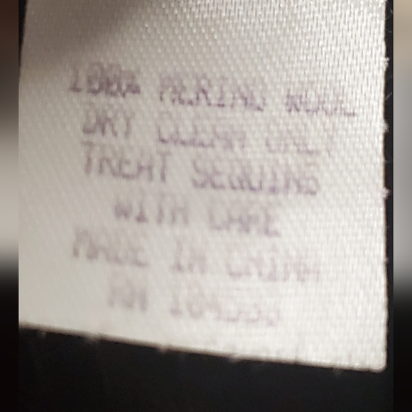 NANETTE LEPORE-size M - sweater/wrap top vest 100% wool with beaded sequins - Picture 9 of 9